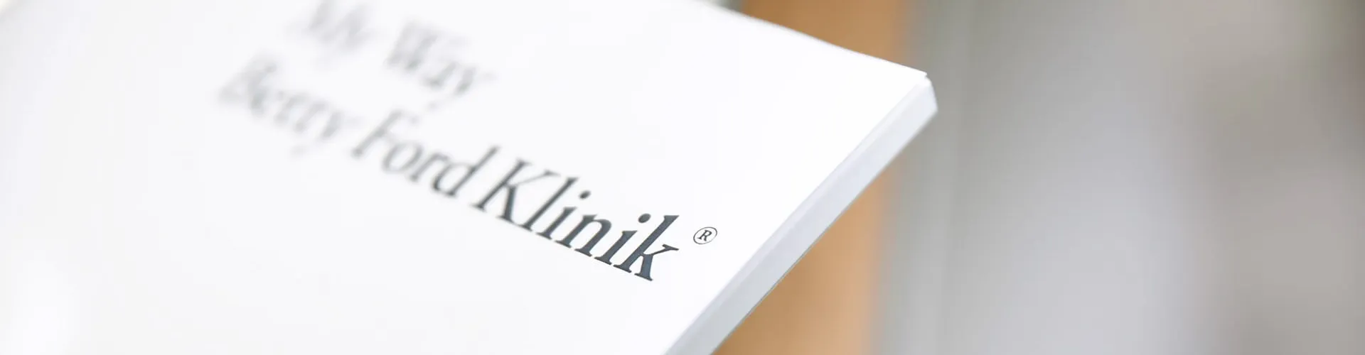 My Way Betty Ford Klinik GmbH cover